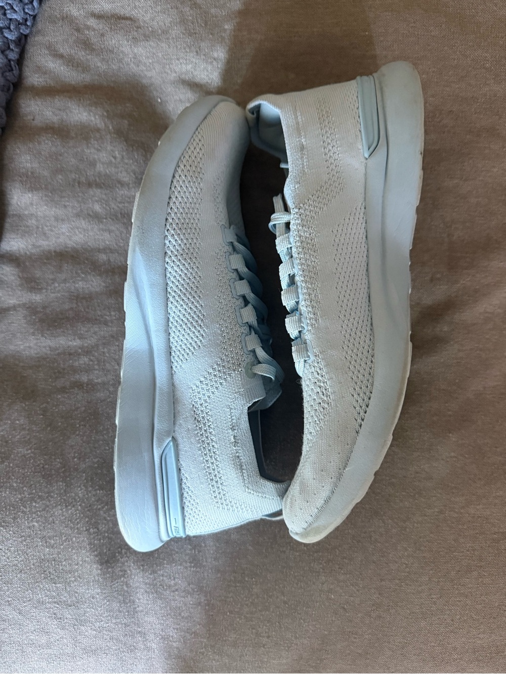APL Pale Blue Techloom Breeze Slip-On Athletic Sneakers